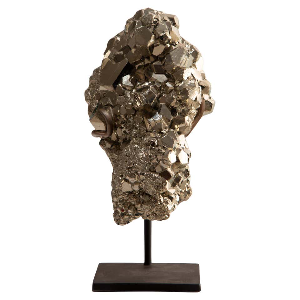 CB2 Pyrite Sculpture