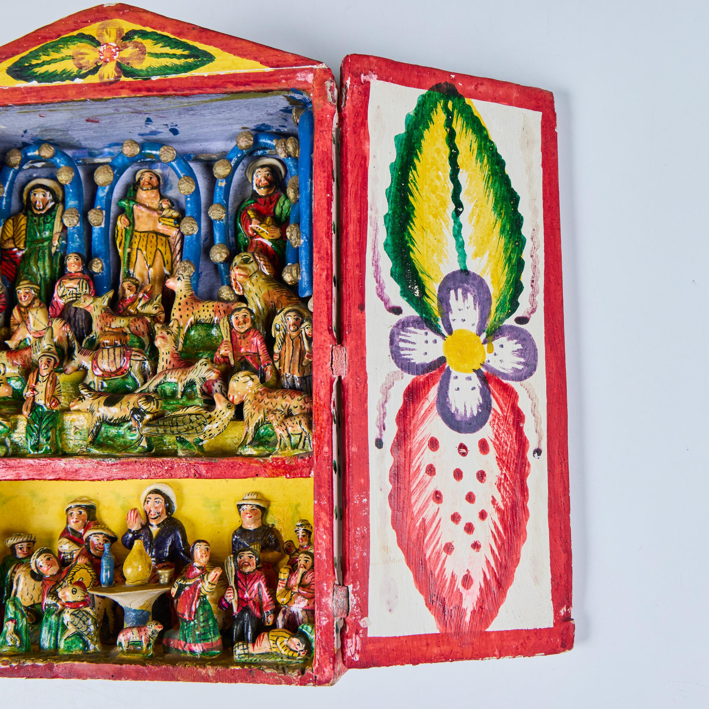 Bois Retablo de la succession Evelyn Ackerman en vente