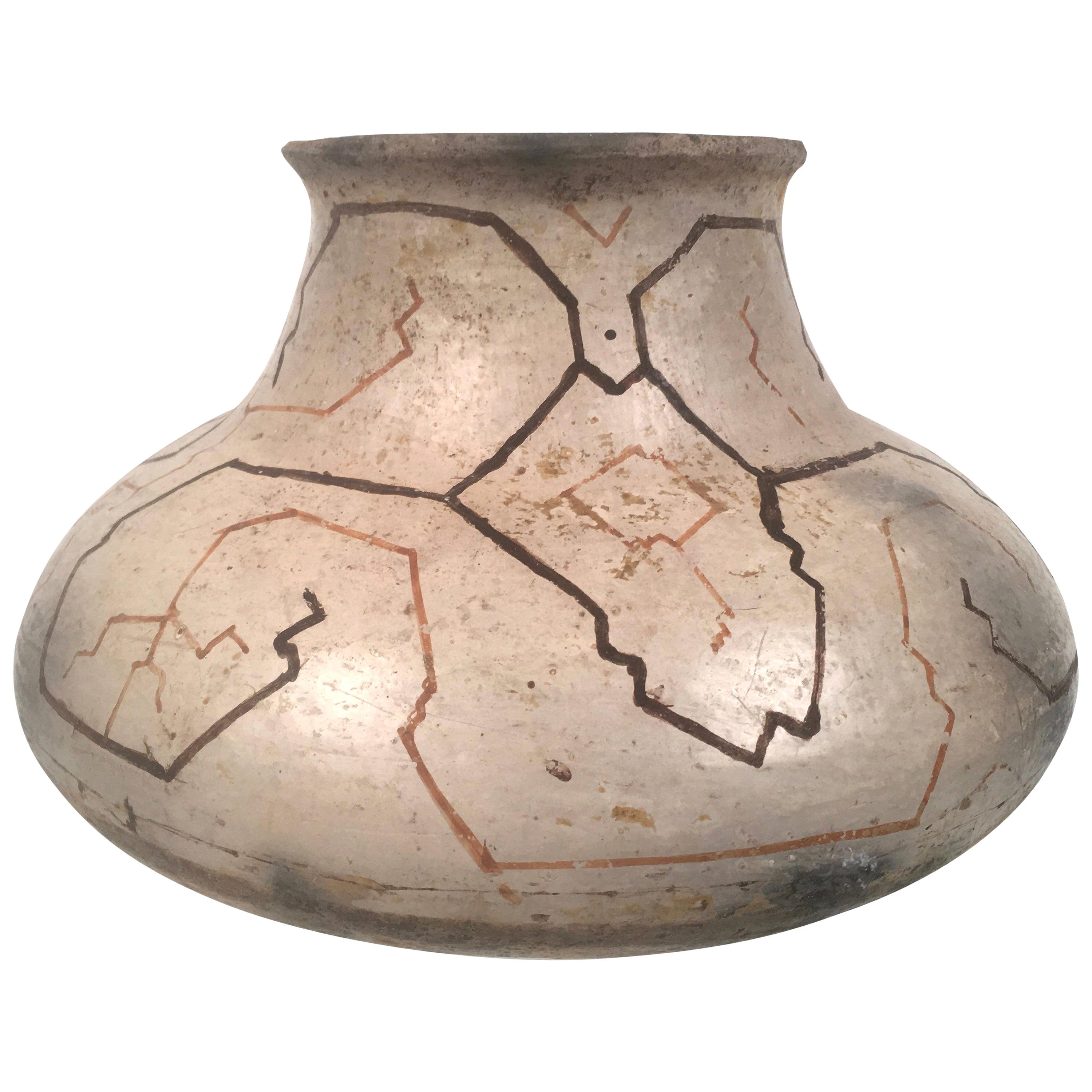 Vase en poterie péruvienne Shipibo:: vers 1900