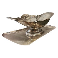 Peruvian Silver Serving Dish