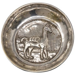 Peruvian Sterling Silver Dish