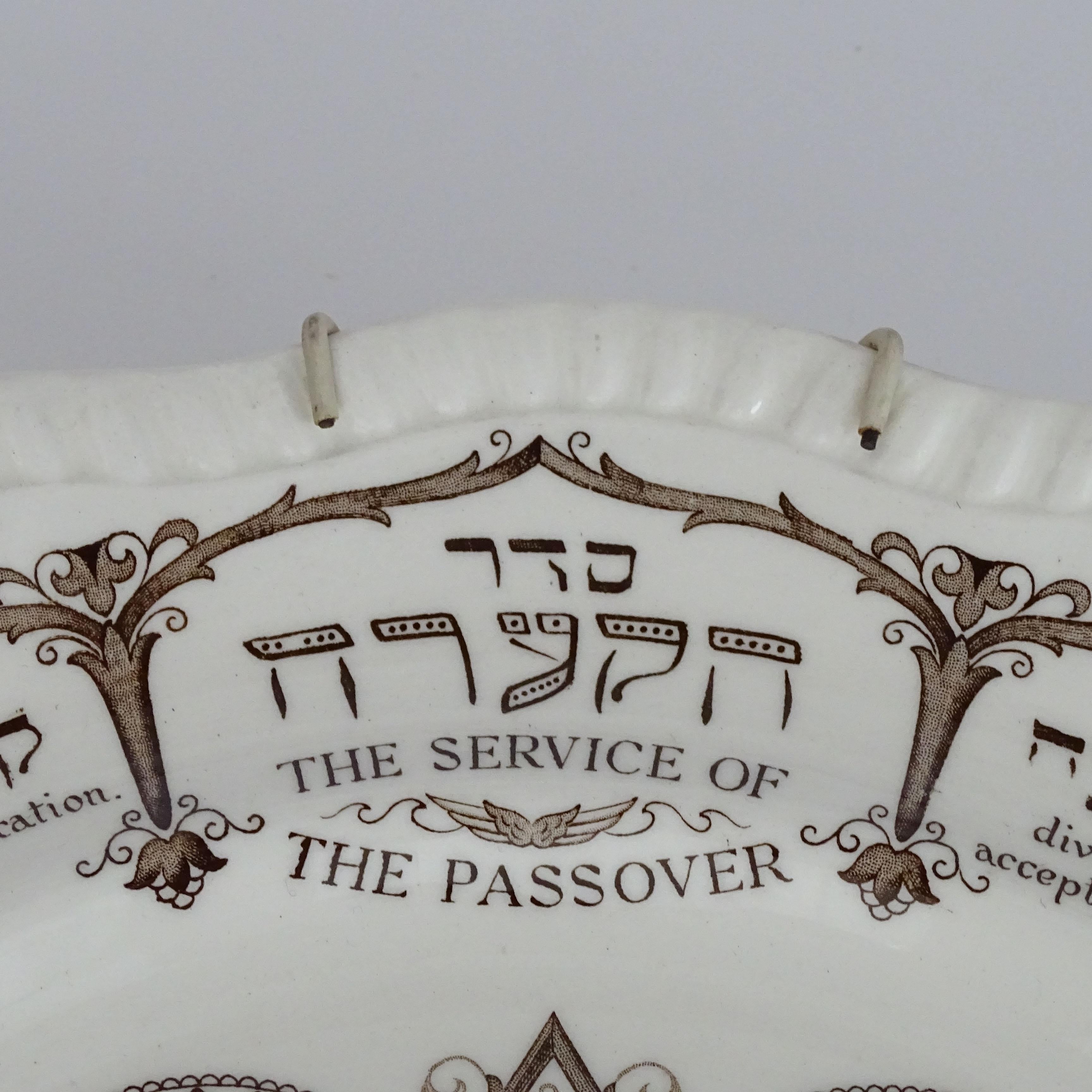 what goes on a seder plate in english