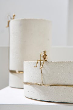 Pescador Series, Fisherman Table Sculpture (Set of 2)