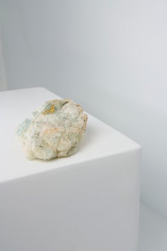 Pescador Series, N809 Brute Aquamarine Fisherman Table Sculpture