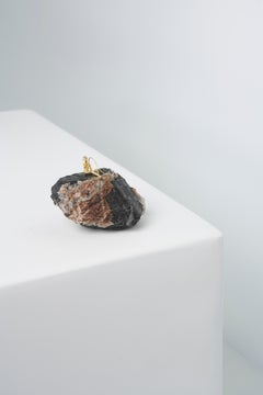 Pescador Series, N868 Granada in Black Turmaline Fisherman Table Sculpture