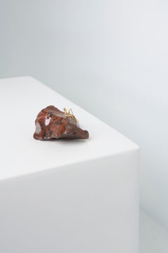 Pescador Series, N927 Jasper Fisherman Table Sculpture