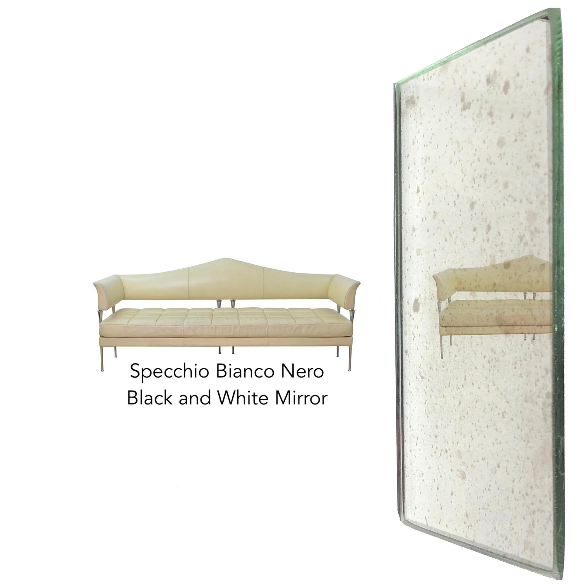 Pescetta Customizable Octagonal Brass Frame Panelled Bronze Mirror 12