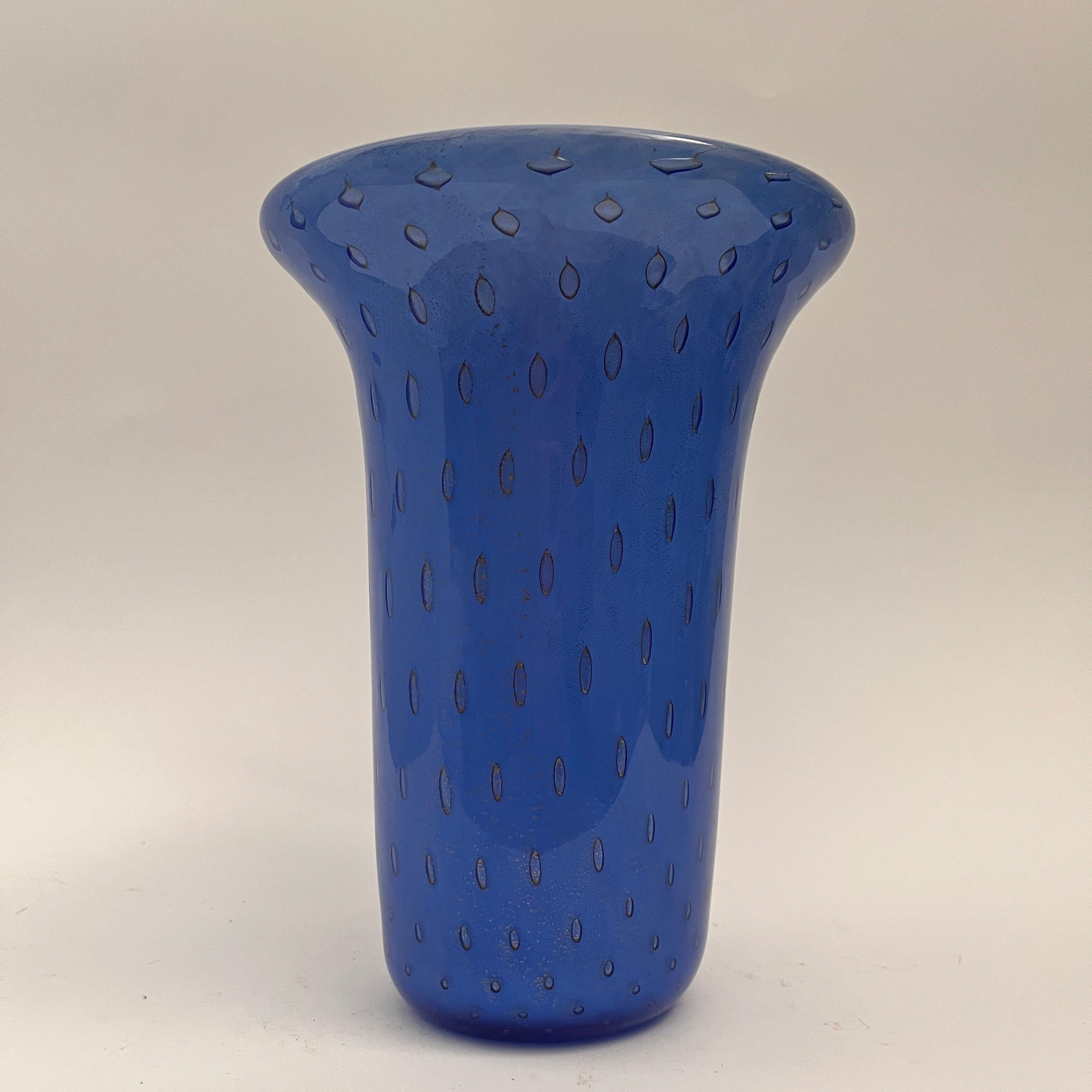 Italian Pesci Murano vase For Sale