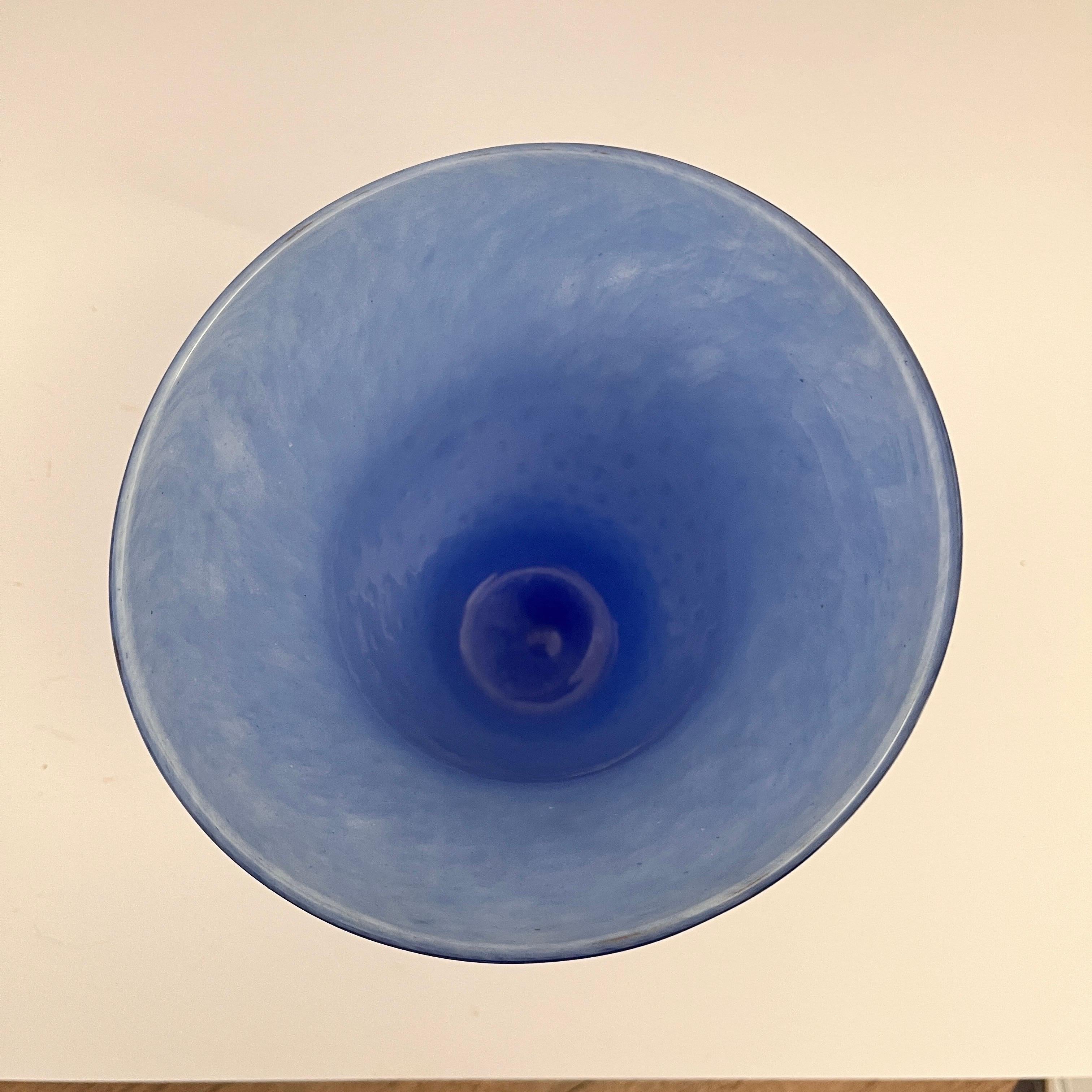 Glass Pesci Murano vase For Sale