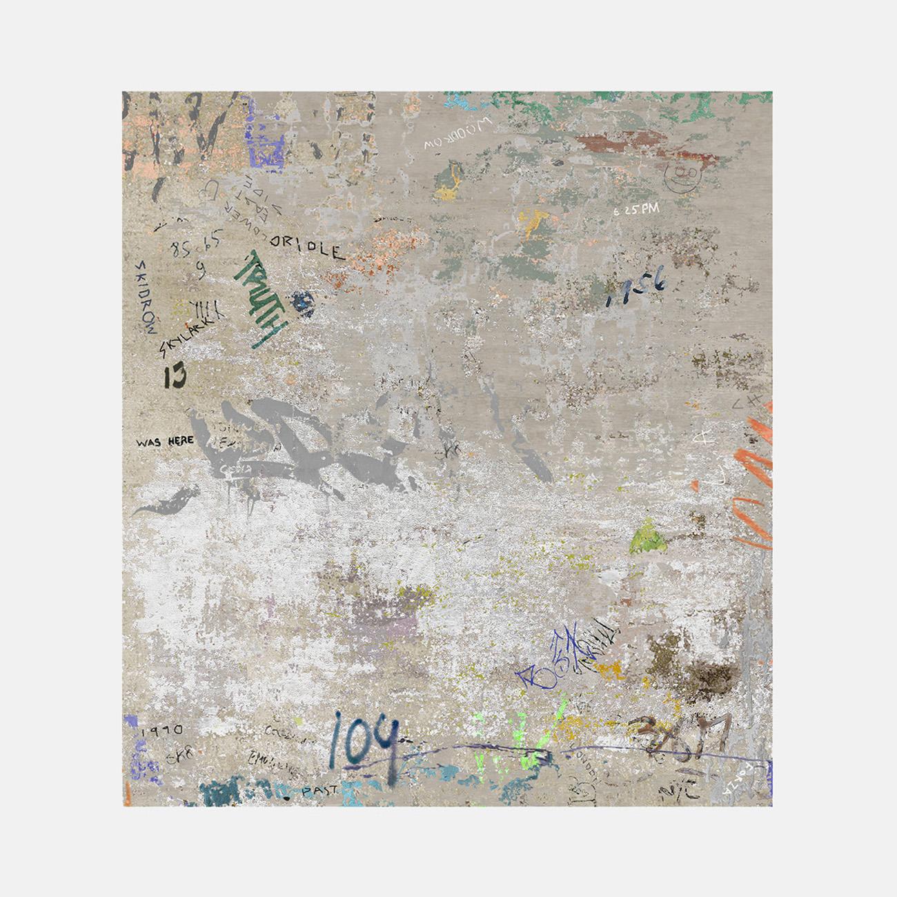 Pescina Salvano Rug by HENZEL STUDIO
Dimensions: W 139.7 x L 220.98 cm.
Materials: Silk, Wool.

Calle Henzel stands as a trailblazer in the realm of organic, free-form shaped rugs, with his groundbreaking, award-winning Frozen Cut collections