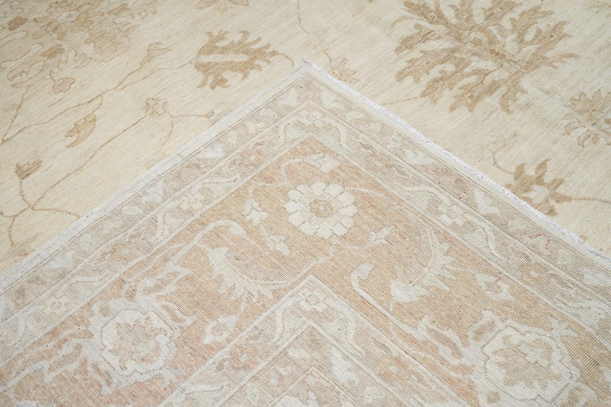 Peshawar-Teppich 11'2'' x 12'7'' im Angebot 5