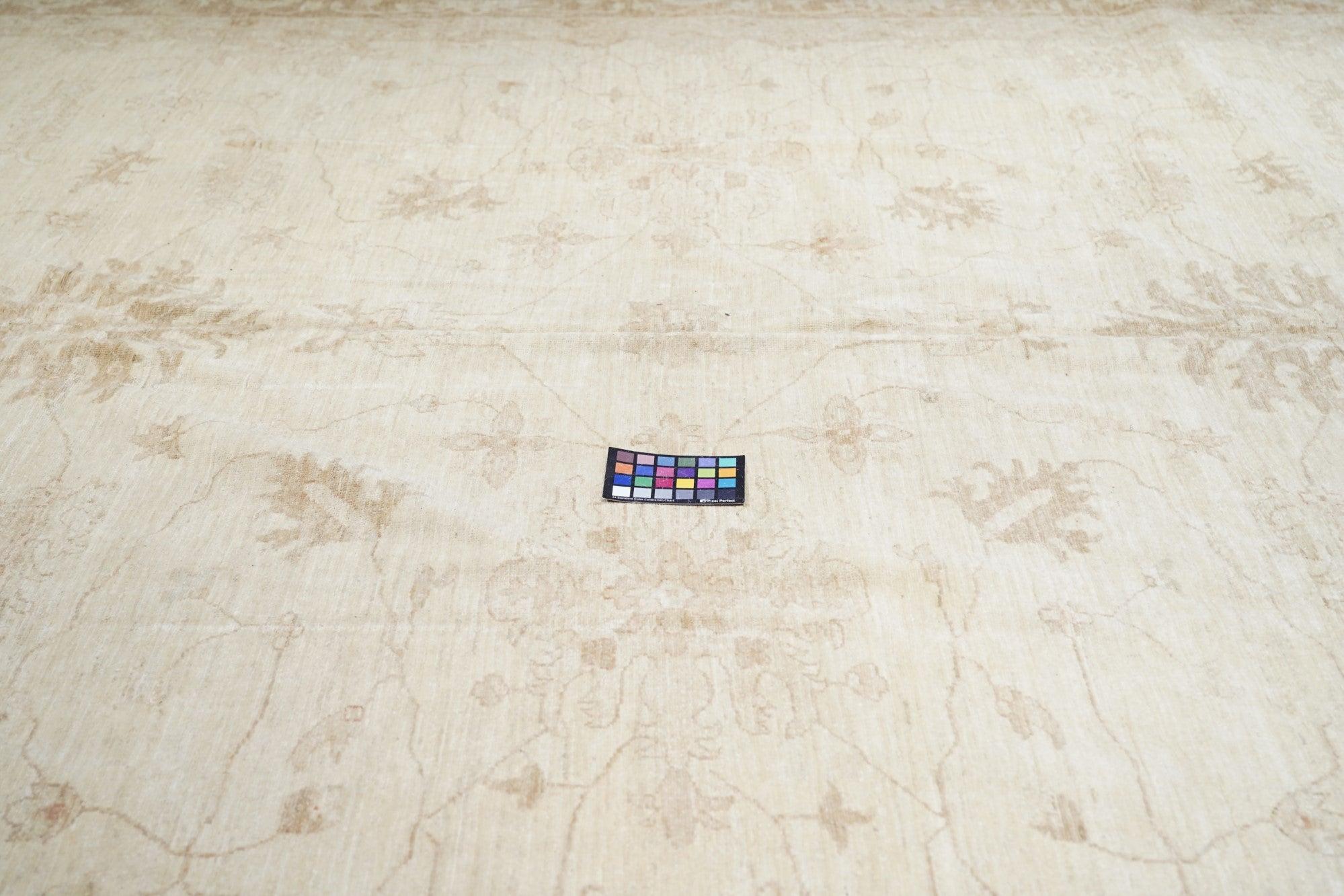 Peshawar-Teppich 11'2'' x 12'7'' im Angebot 3