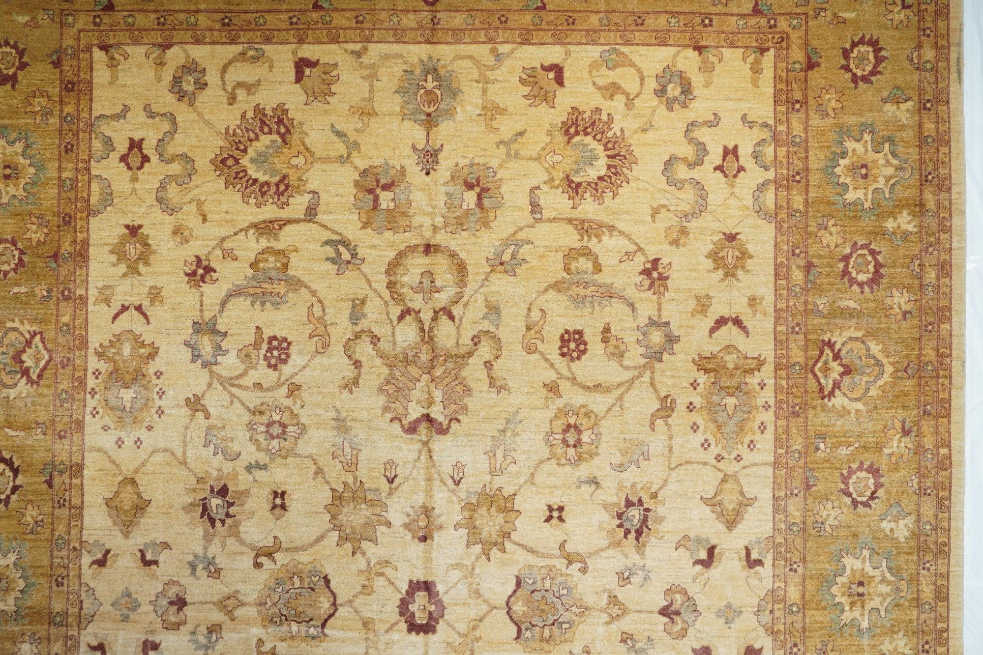 Contemporary Peshawar Rug 12'6'' x 17'5'' For Sale