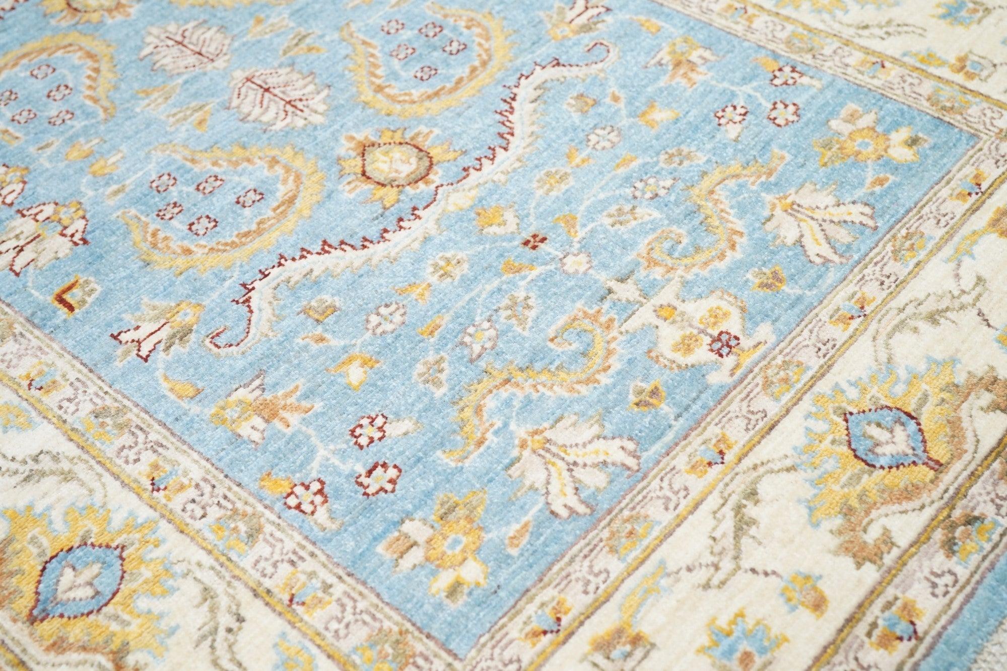 Peshawar-Teppich 3'4'' x 4'10'' (21. Jahrhundert und zeitgenössisch) im Angebot
