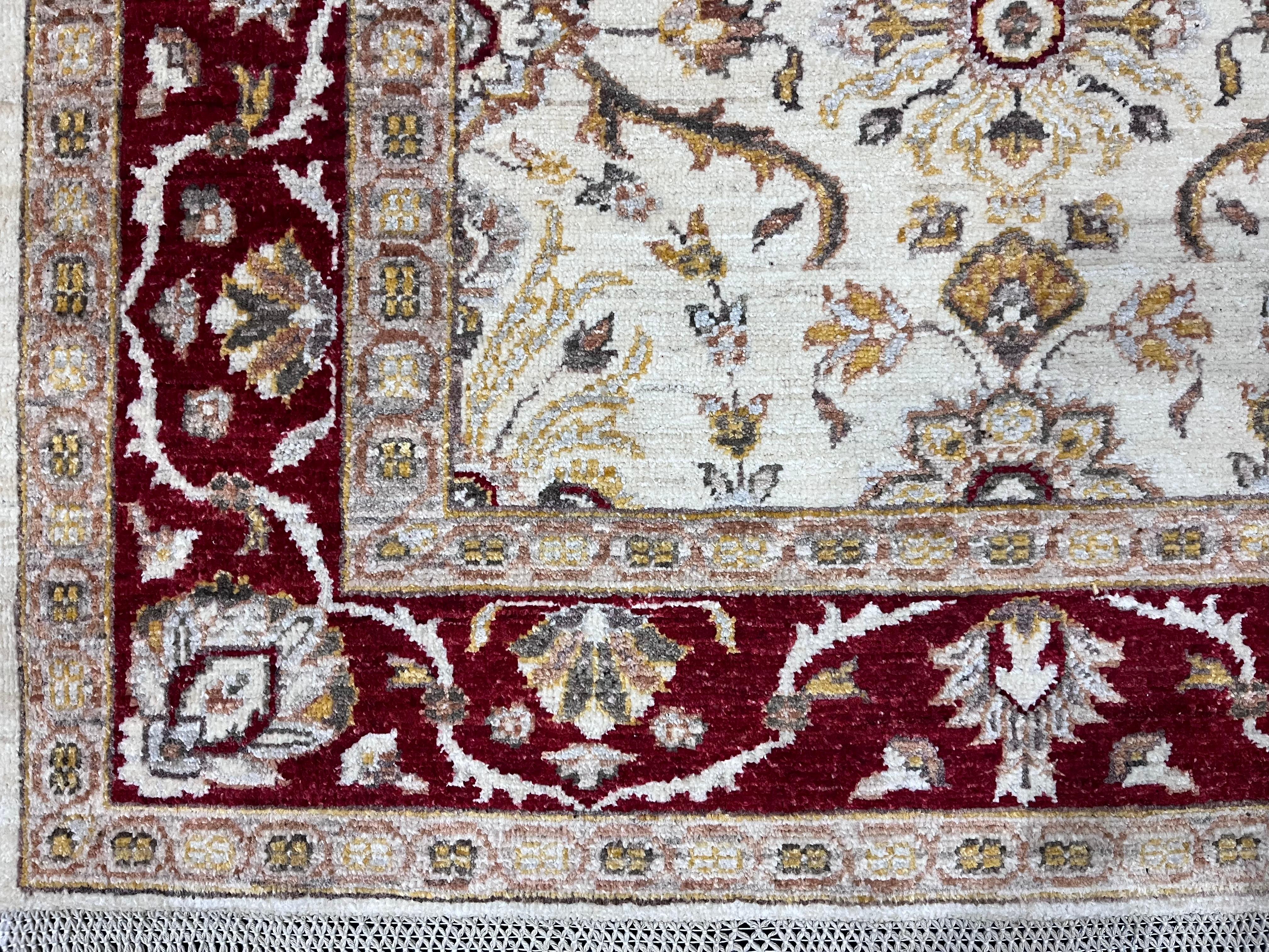 Wool Peshawar Rug 3’4