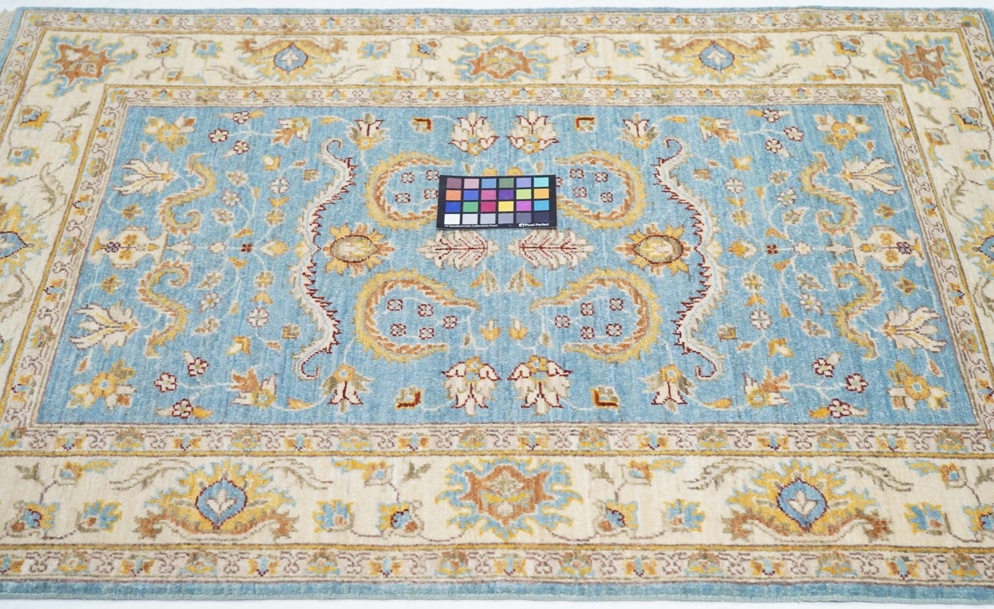 Peshawar-Teppich 3'4'' x 4'10'' im Angebot 2