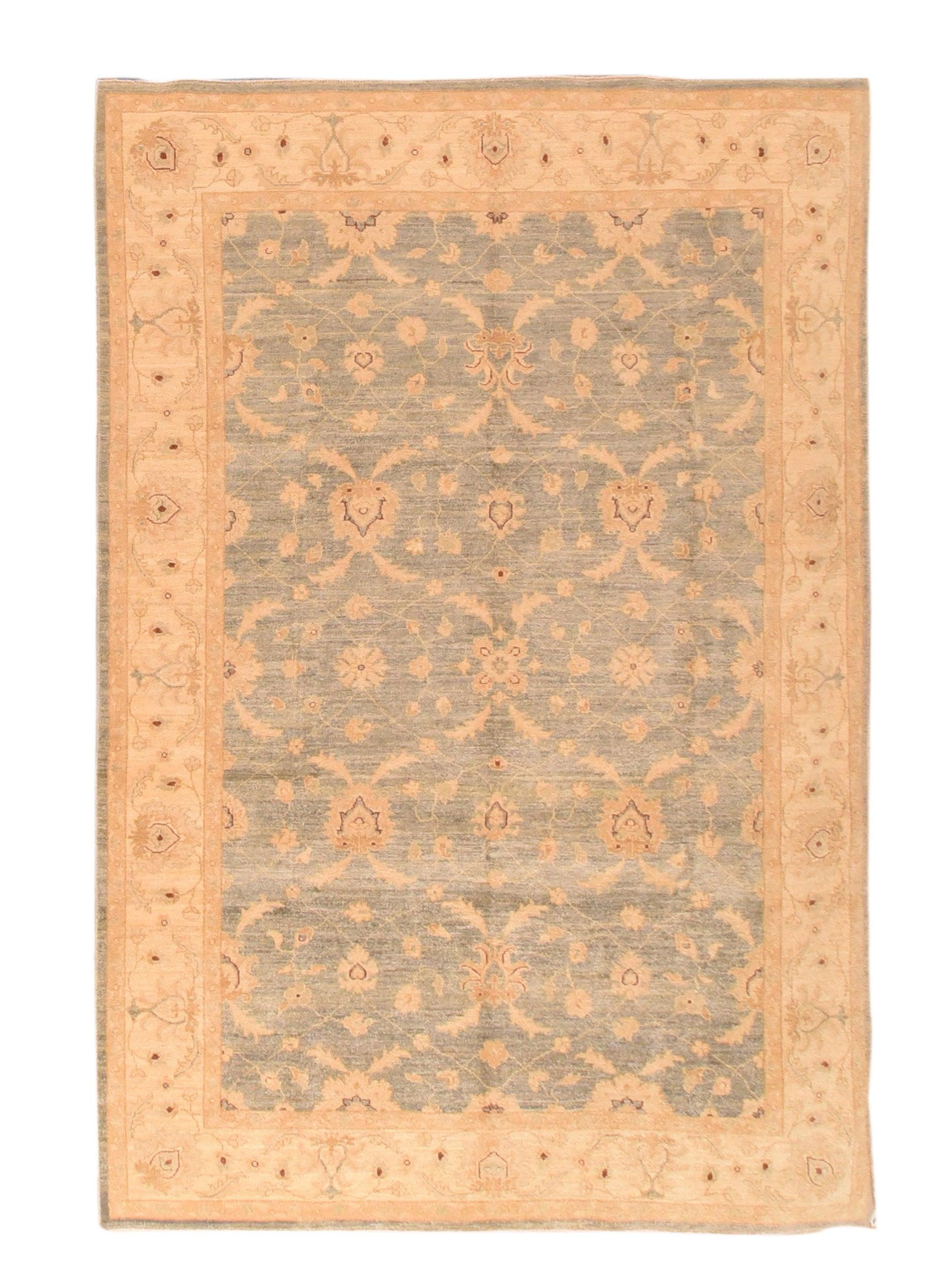 Peshawar-Teppich 6'6'' x 9'8'' (Pakistanisch) im Angebot