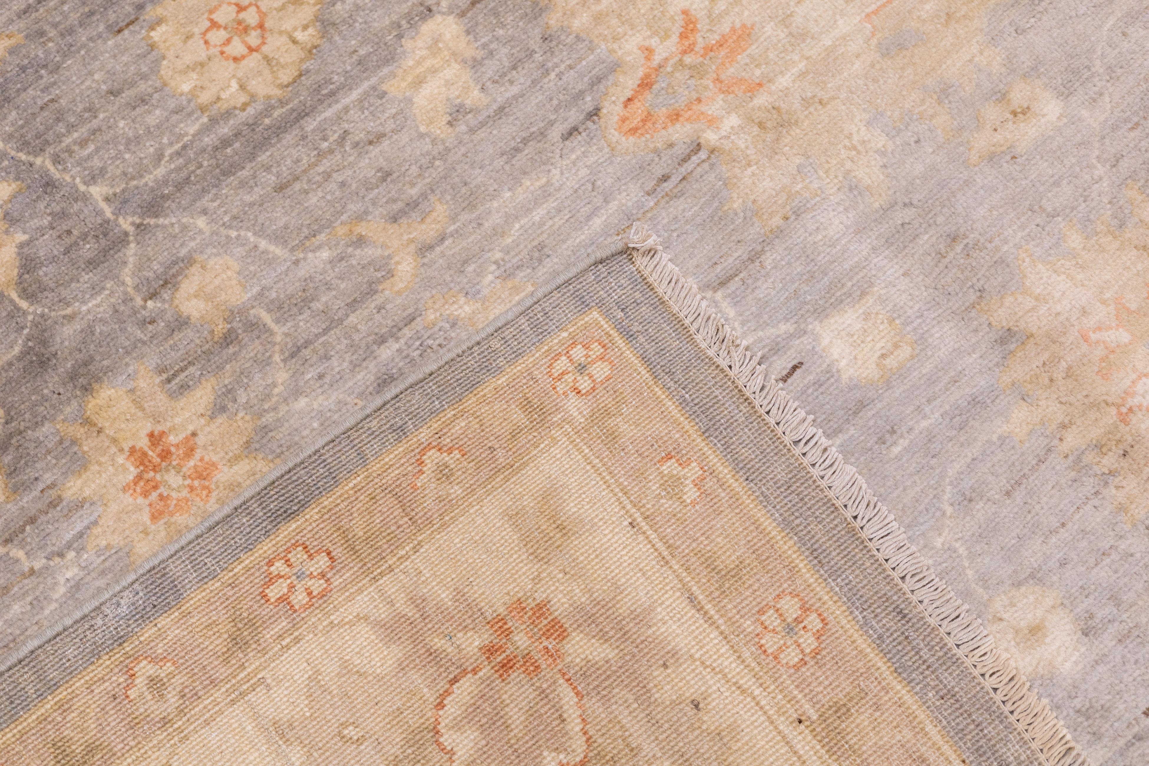 Contemporary Peshawar Rug 8'0