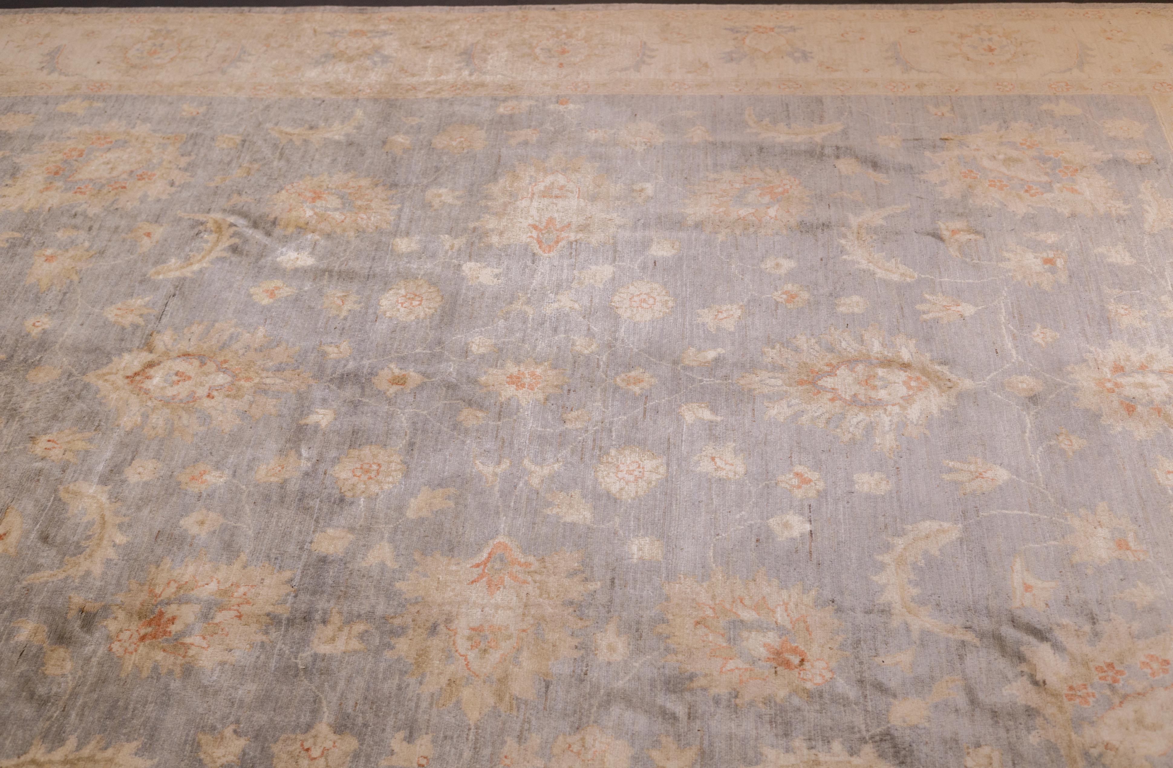 Wool Peshawar Rug 8'0