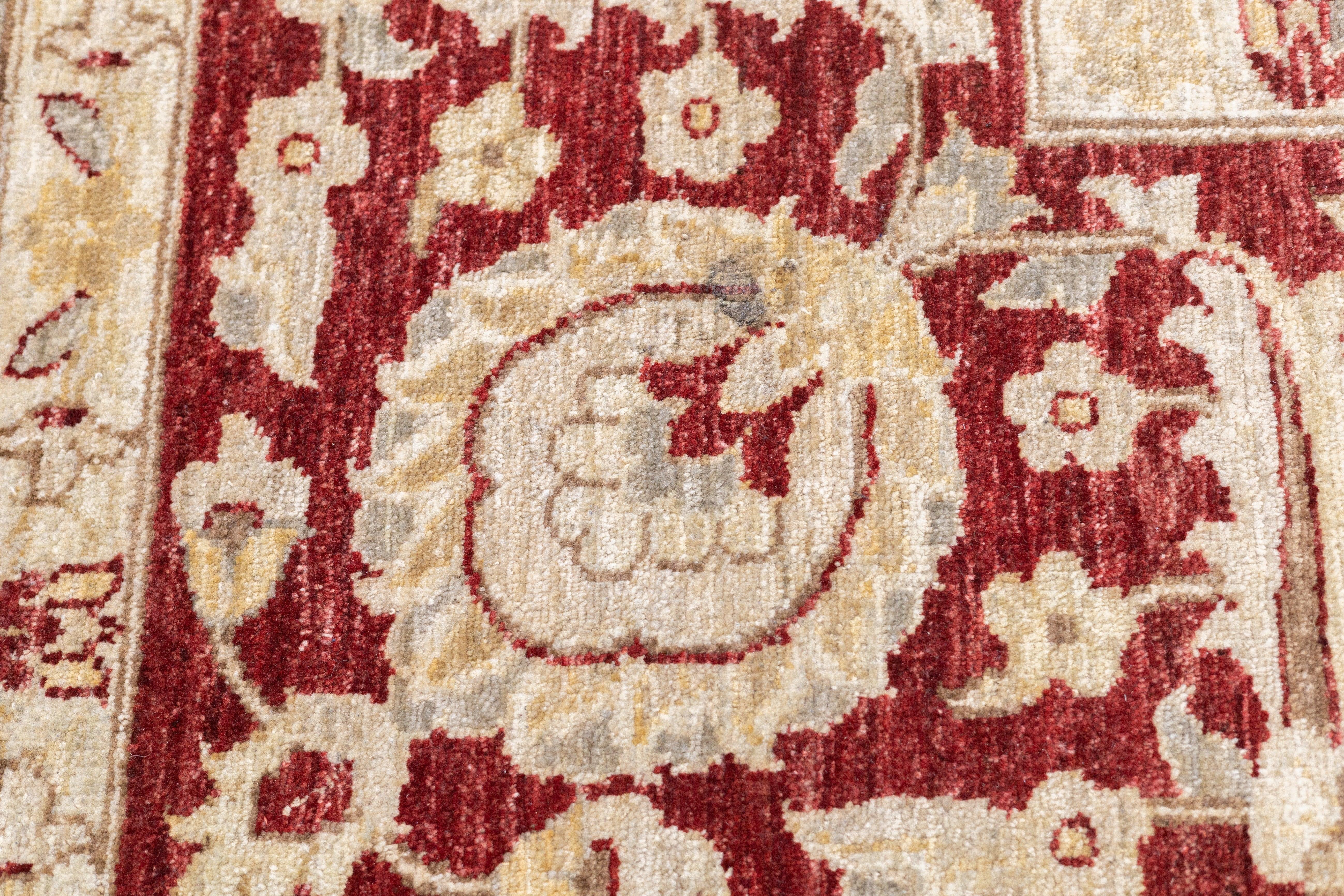 Peshawar-Teppich 8'11'' x 12'1'' im Angebot 4