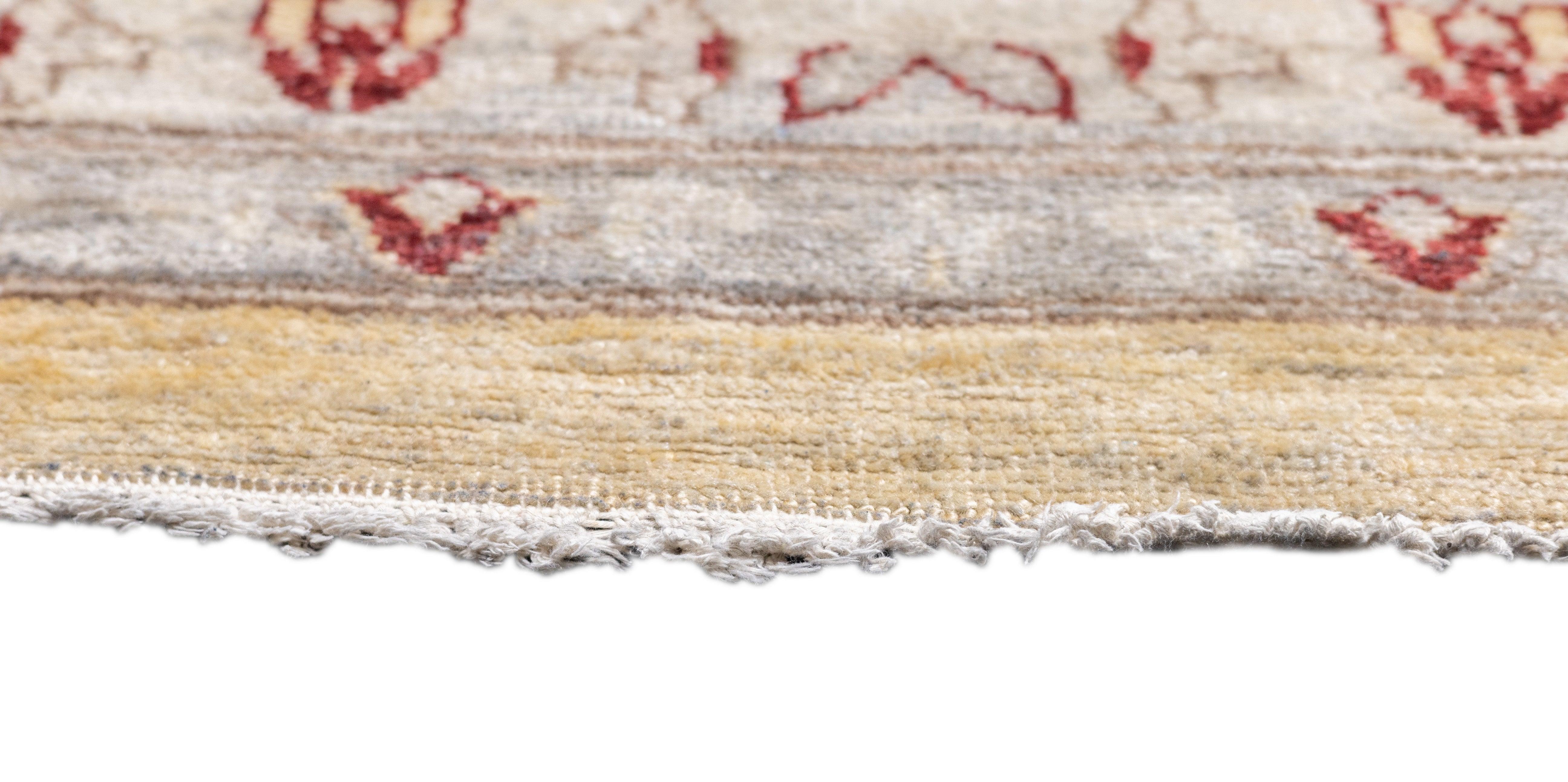 Peshawar-Teppich 8'11'' x 12'1'' (21. Jahrhundert und zeitgenössisch) im Angebot