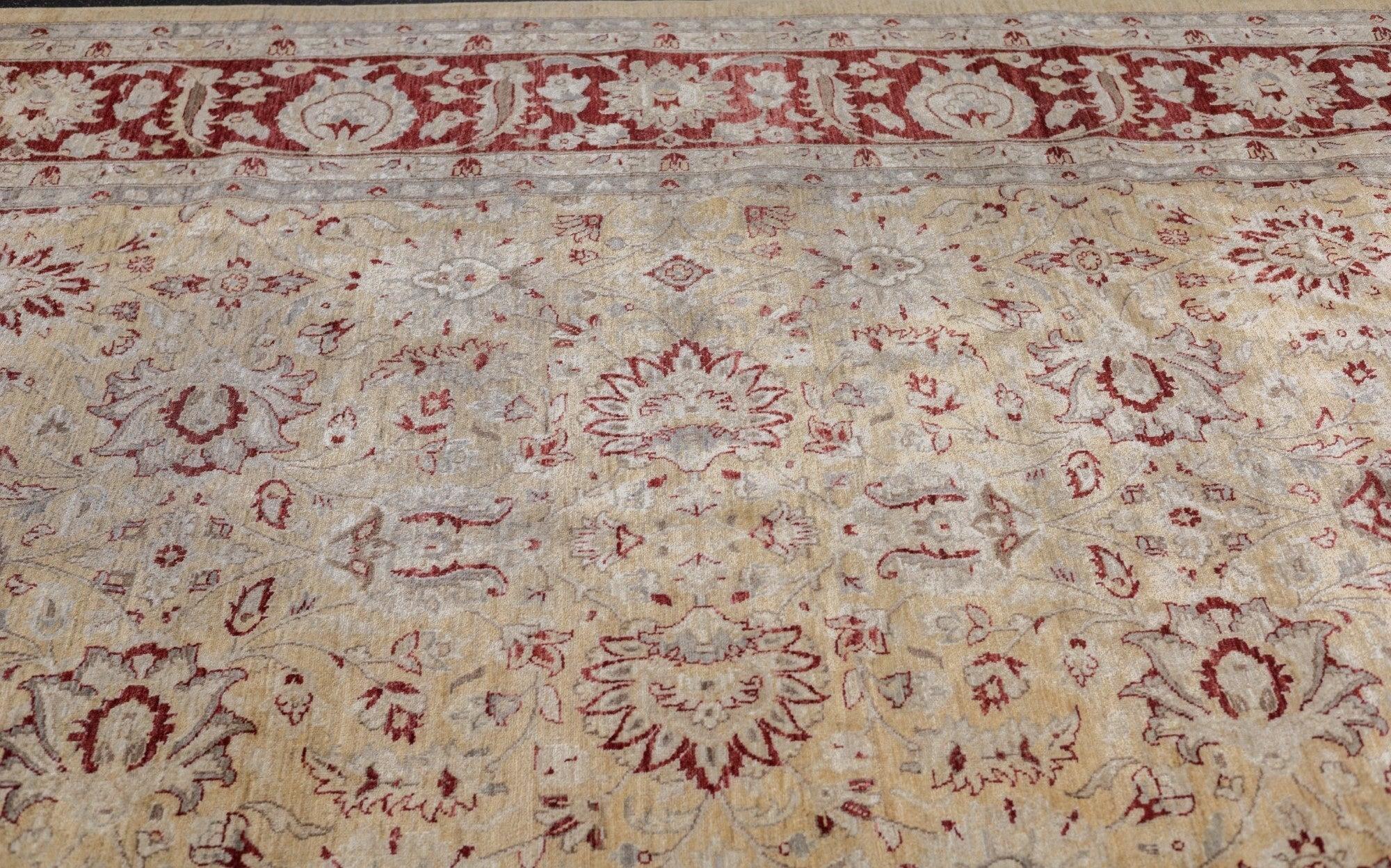 Peshawar-Teppich 8'11'' x 12'1'' im Angebot 1