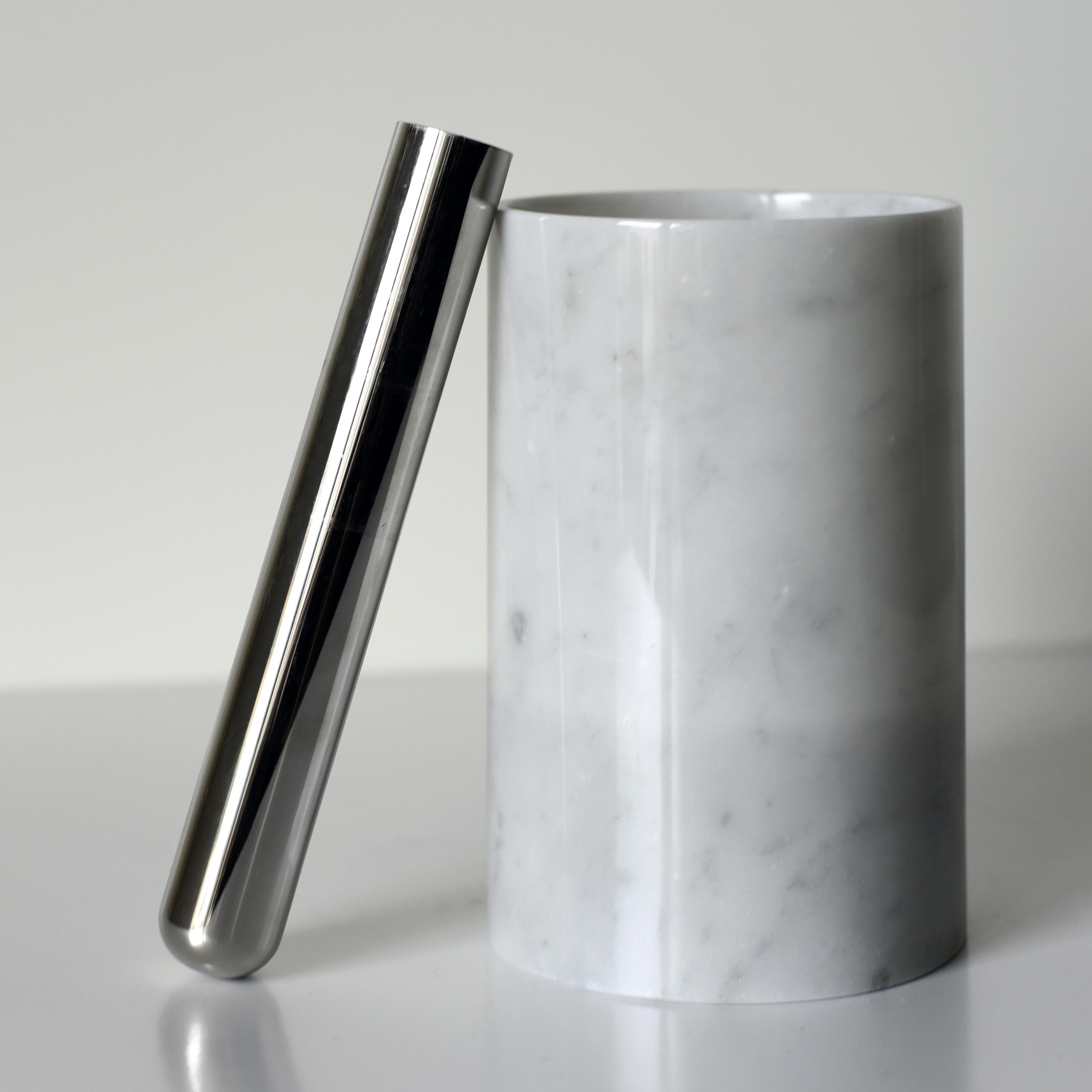 Italian Pestello in acciaio inox For Sale