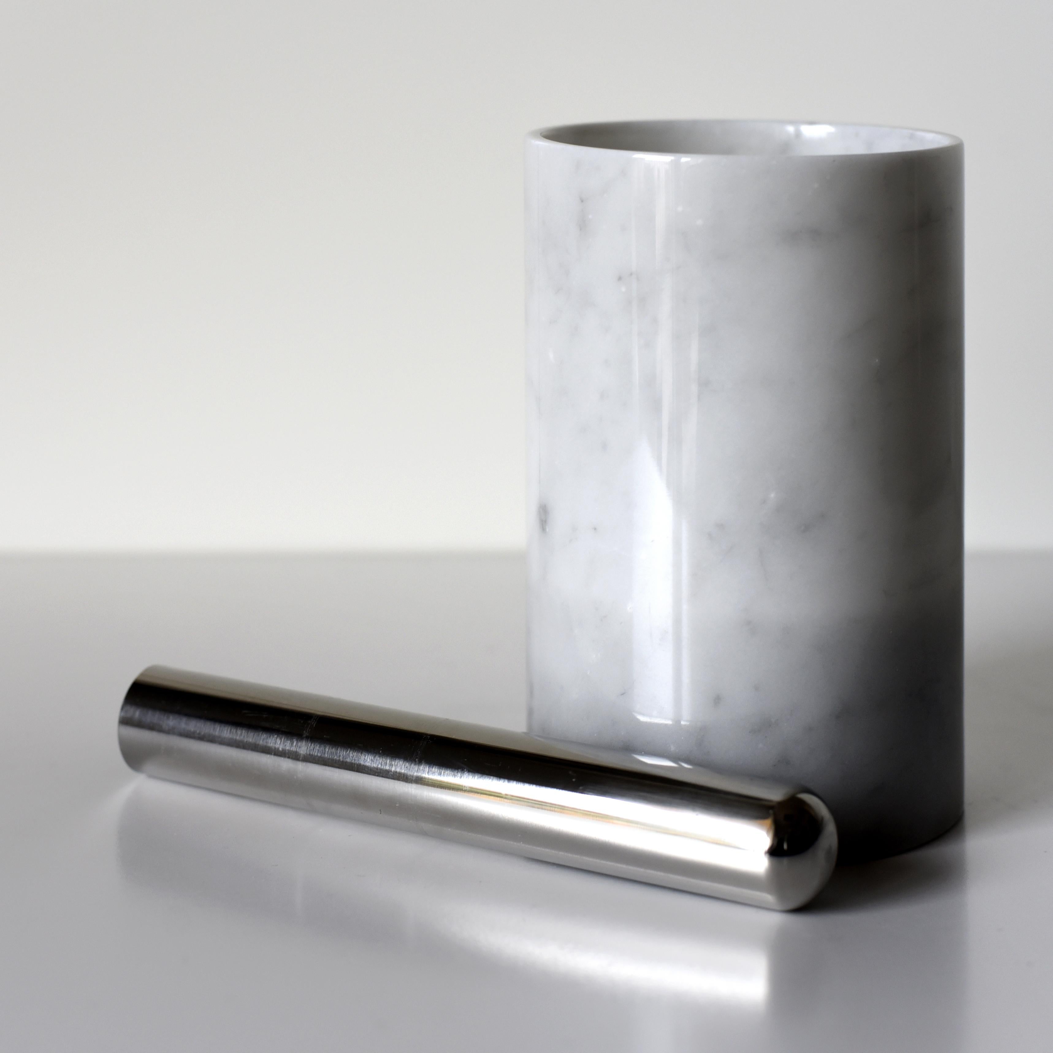 Pestello in acciaio inox In New Condition For Sale In Lucca, LU