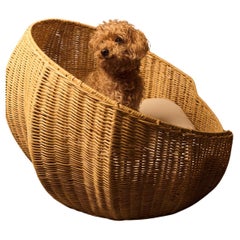 Cesta para Mascotas, Ratán Pequeña by J'Jute