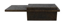 Cantilever Coffee Table Crafted In Brutalist Style