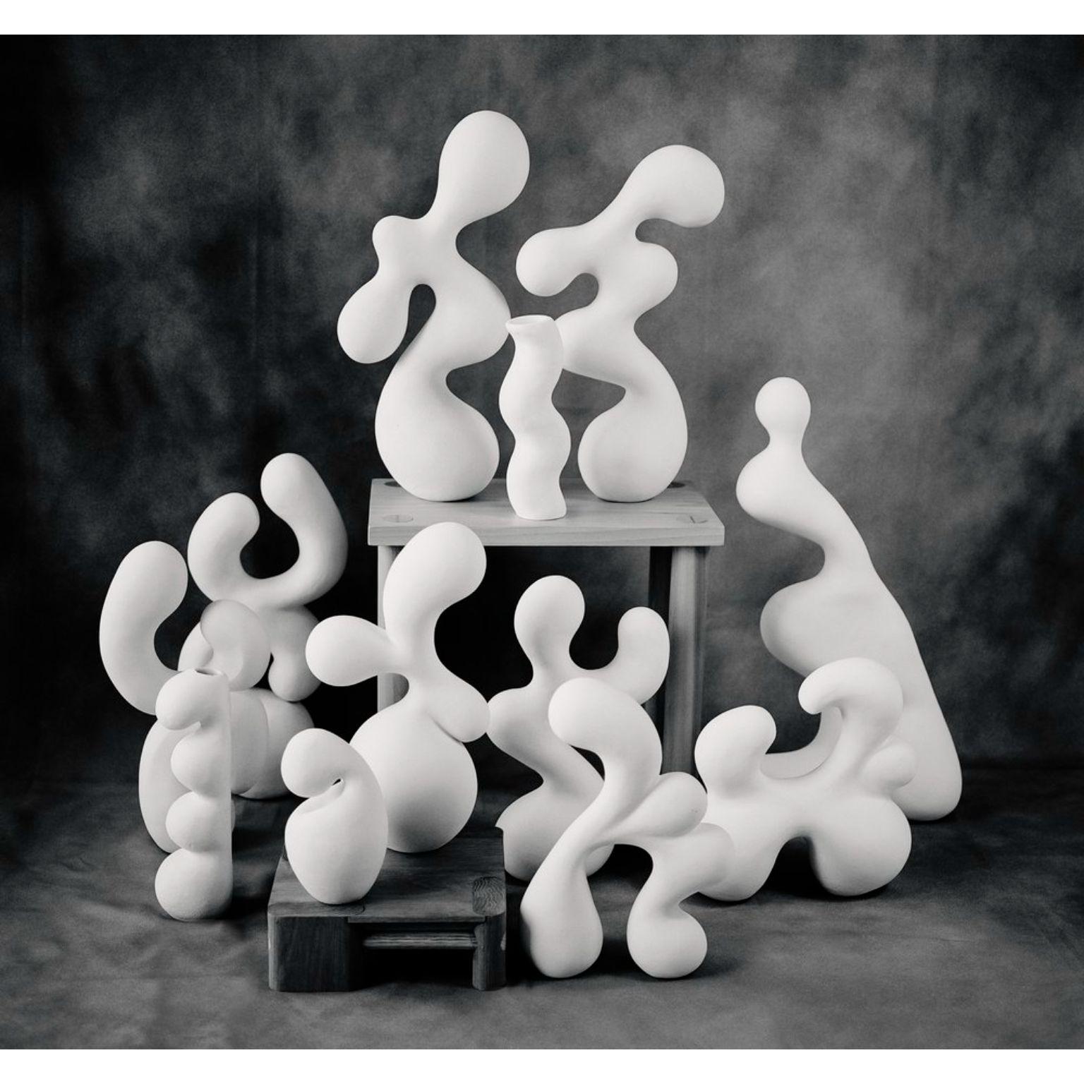 Pet by Elnaz Rafati (Sculpture 12).
Dimensions: D 36.9, W 12.7, H 63.5 cm.
Materials: Clay.

