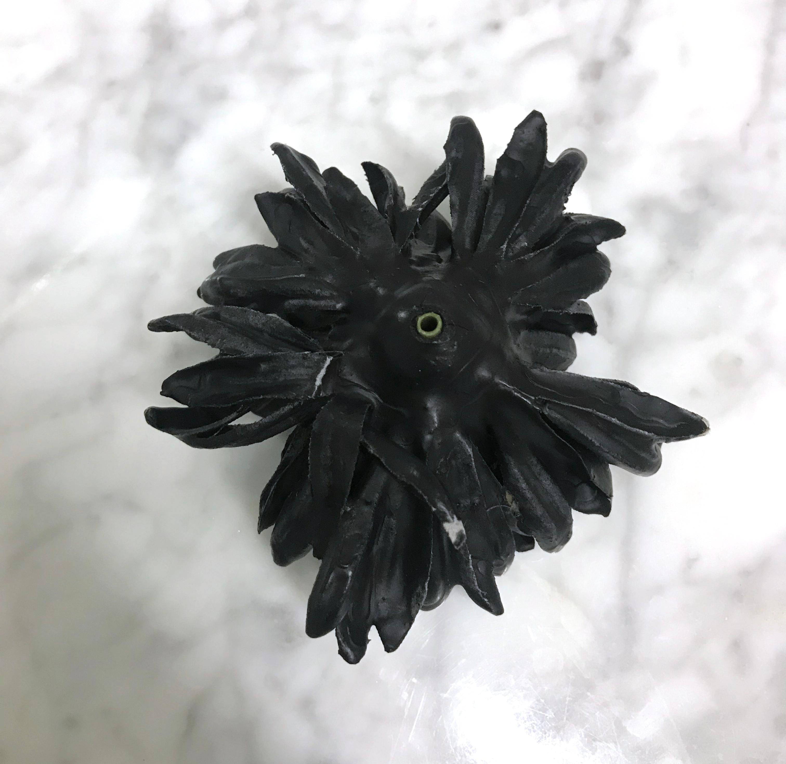 Petah Coyne - Wax Flower, 2005 - Gray Figurative Sculpture by petah coyne