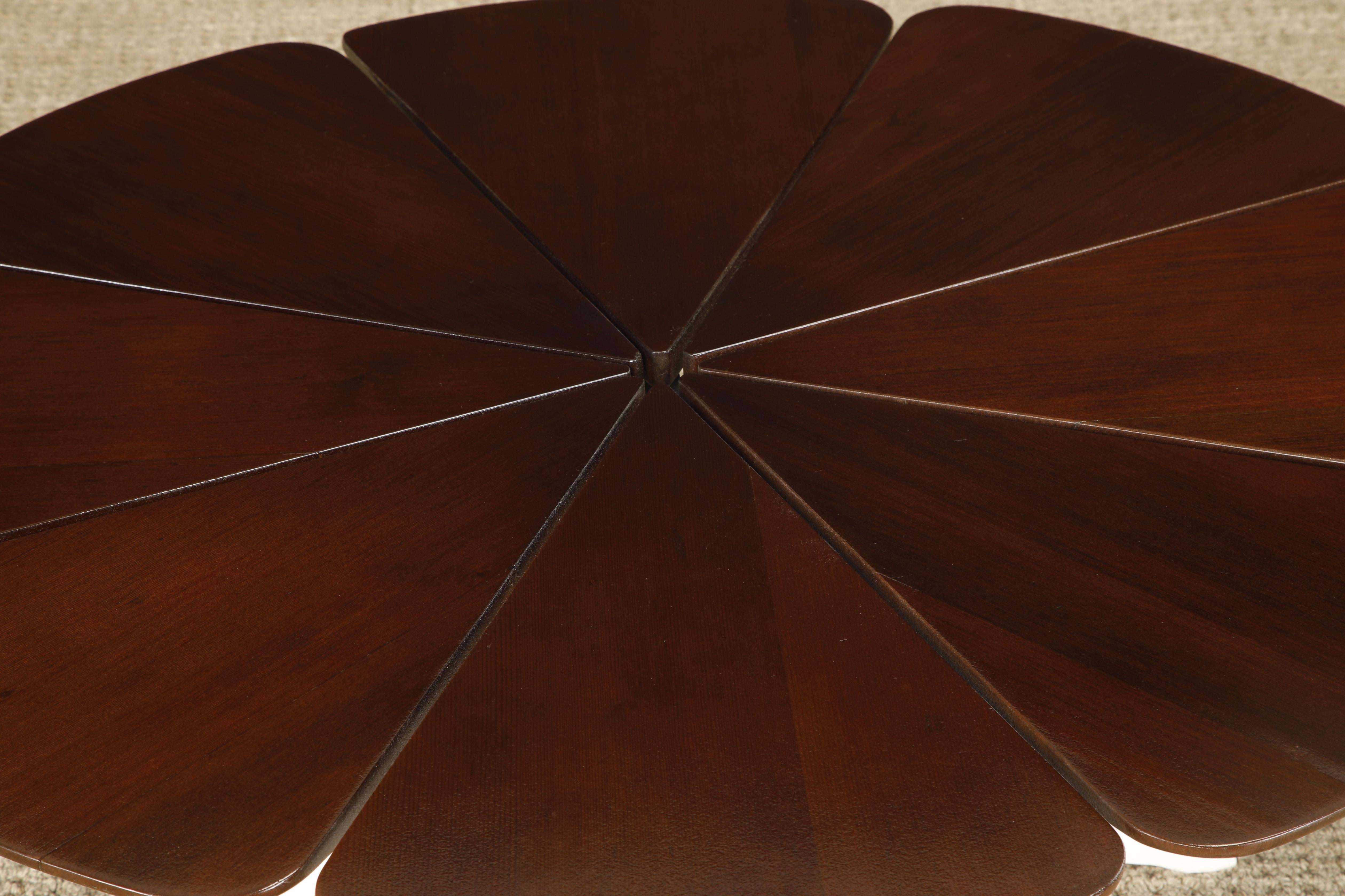 'Petal' Coffee Table by Richard Schultz for Knoll Associates, 1960s, Signed For Sale 7