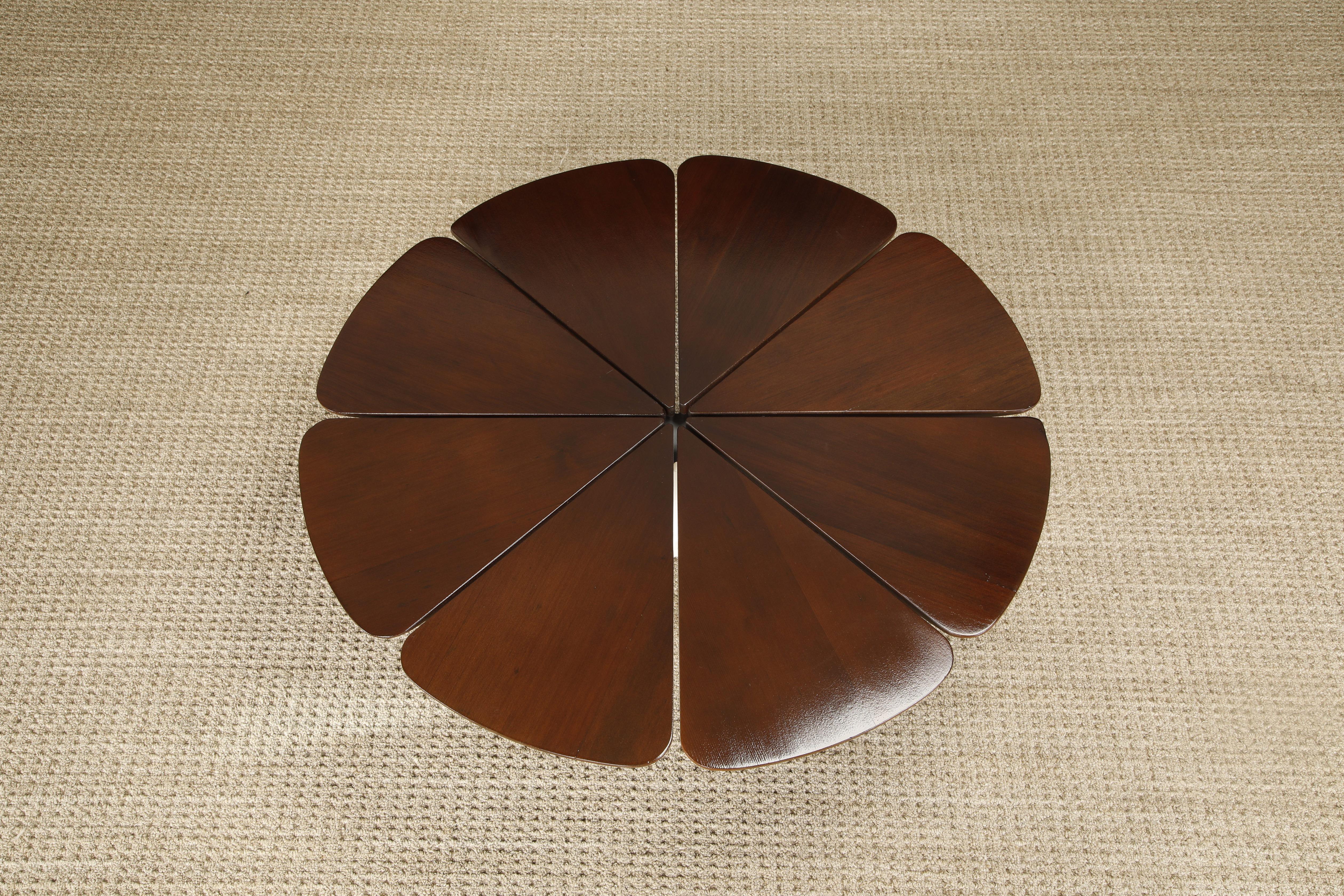 Mid-Century Modern 'Petal' Coffee Table by Richard Schultz for Knoll Associates, 1960s, Signed For Sale