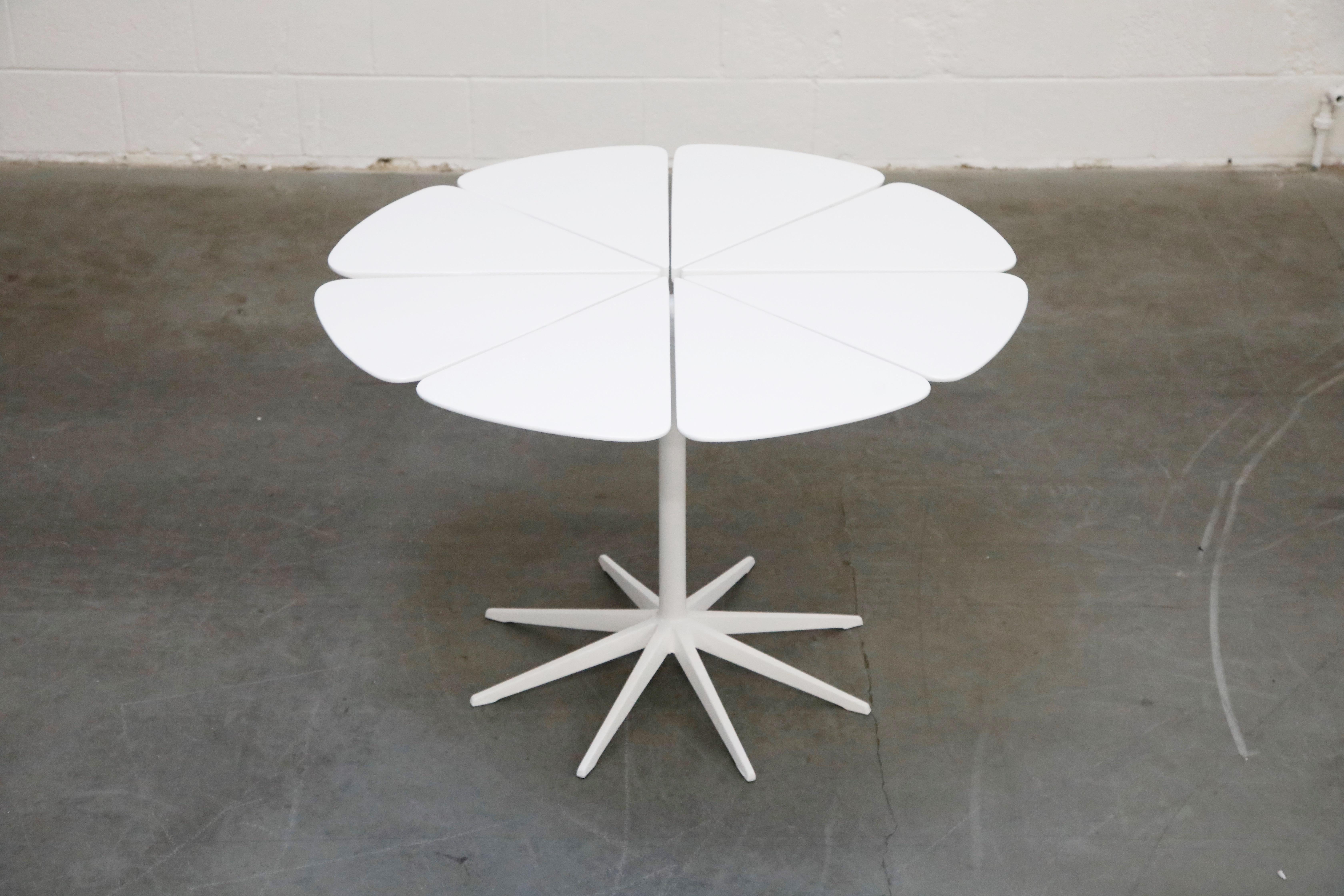 Lacquered 'Petal' Dining Table Richard Schultz for Knoll International, Signed