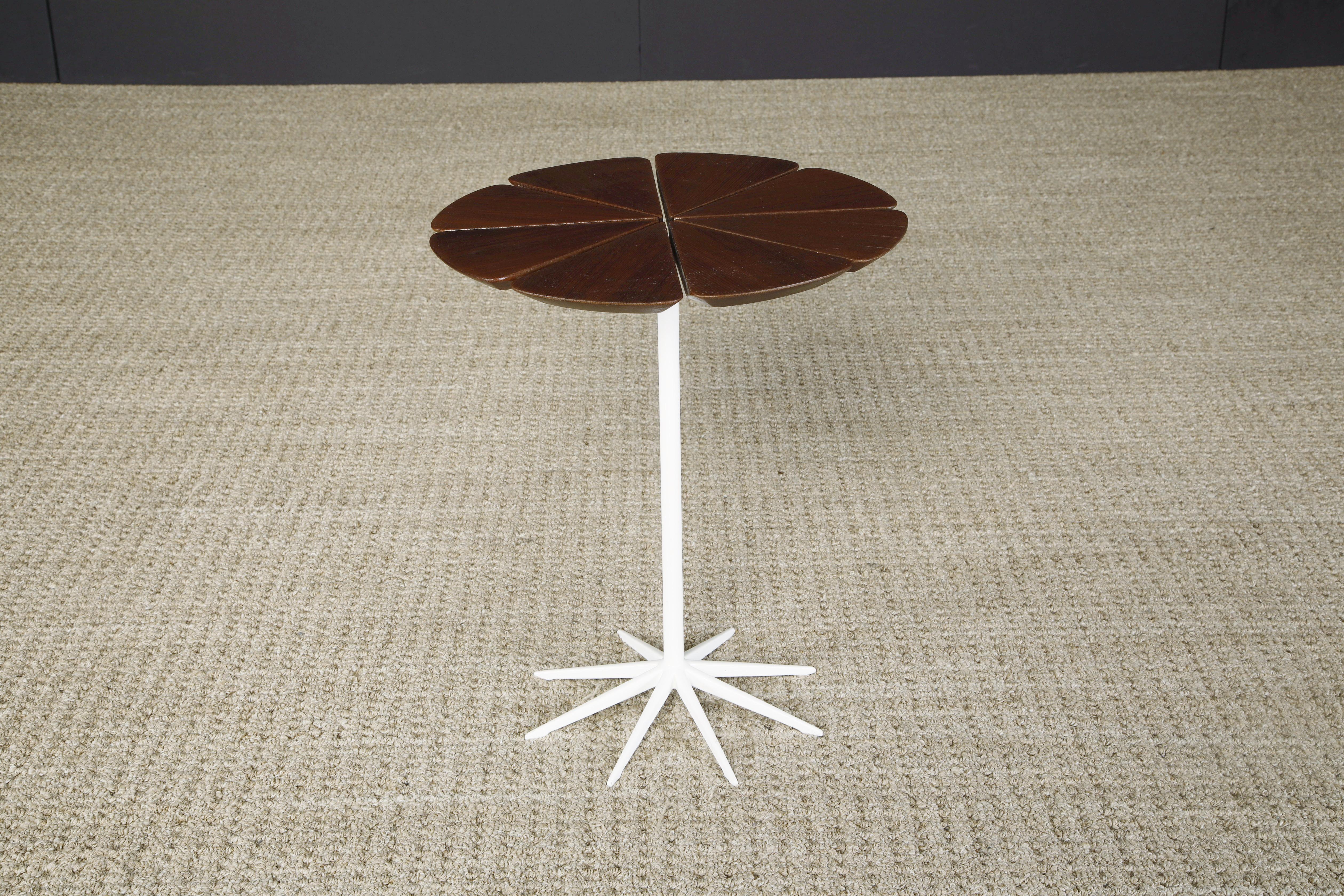 Mid-Century Modern 'Petal' Drinks / Side Table by Richard Schultz for Knoll Associates, Signed For Sale