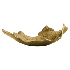 Petal — Hand-Crafted Brass Bowl, Organic Modern Design