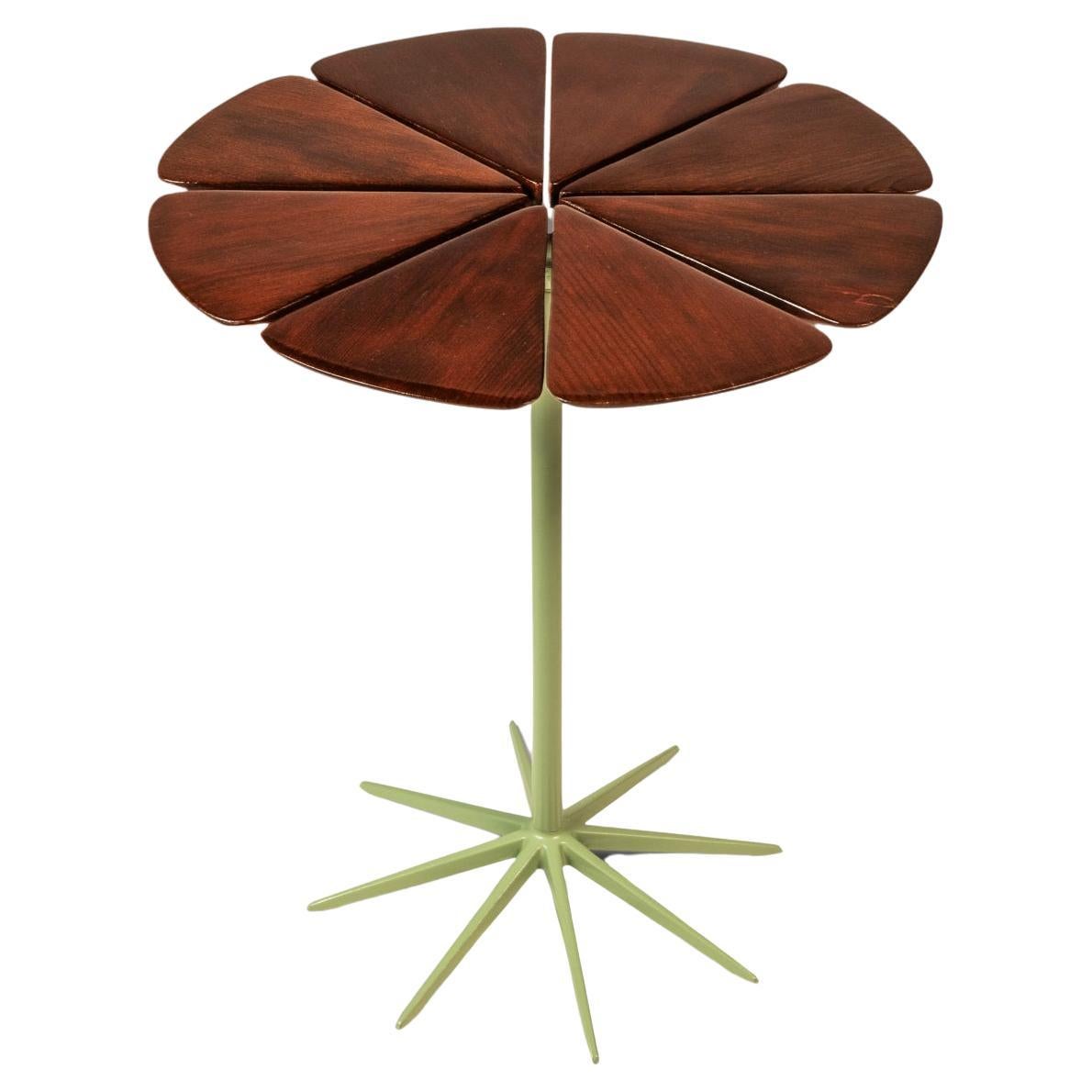 "Petal" Table in Walnut & Steel, Richard Schultz, Knoll International, USA, 1960
