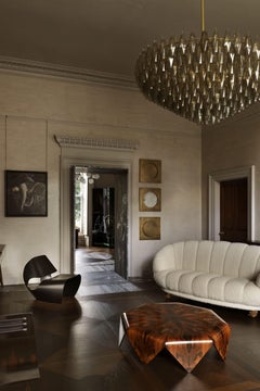 Spectacular Pétalas Coffee Table by Jorge Zalszupin, Hardwood & Iron, Brazil