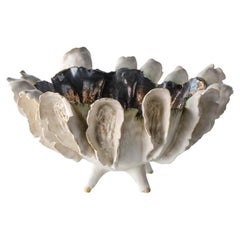 Petale Medium White Footed Bowl