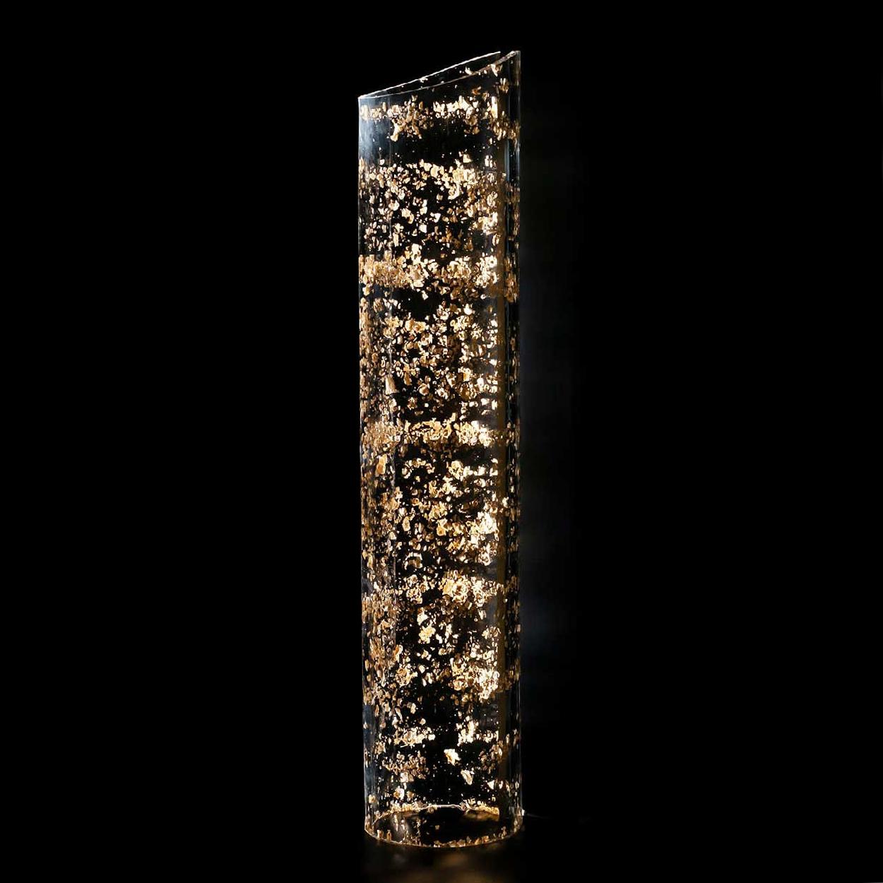 Lampe de sol à feuilles d'or Petals Neuf - En vente à Paris, FR