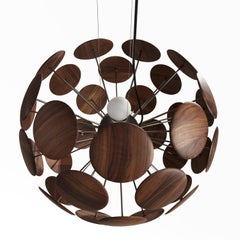 Petals Walnut Chandelier
