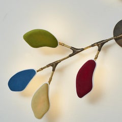 Petalux Small Polychrome Wall Lamp by Officina Ciani