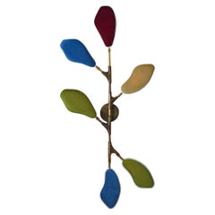 Petalux Small Polychrome Wall Lamp by Officina Ciani