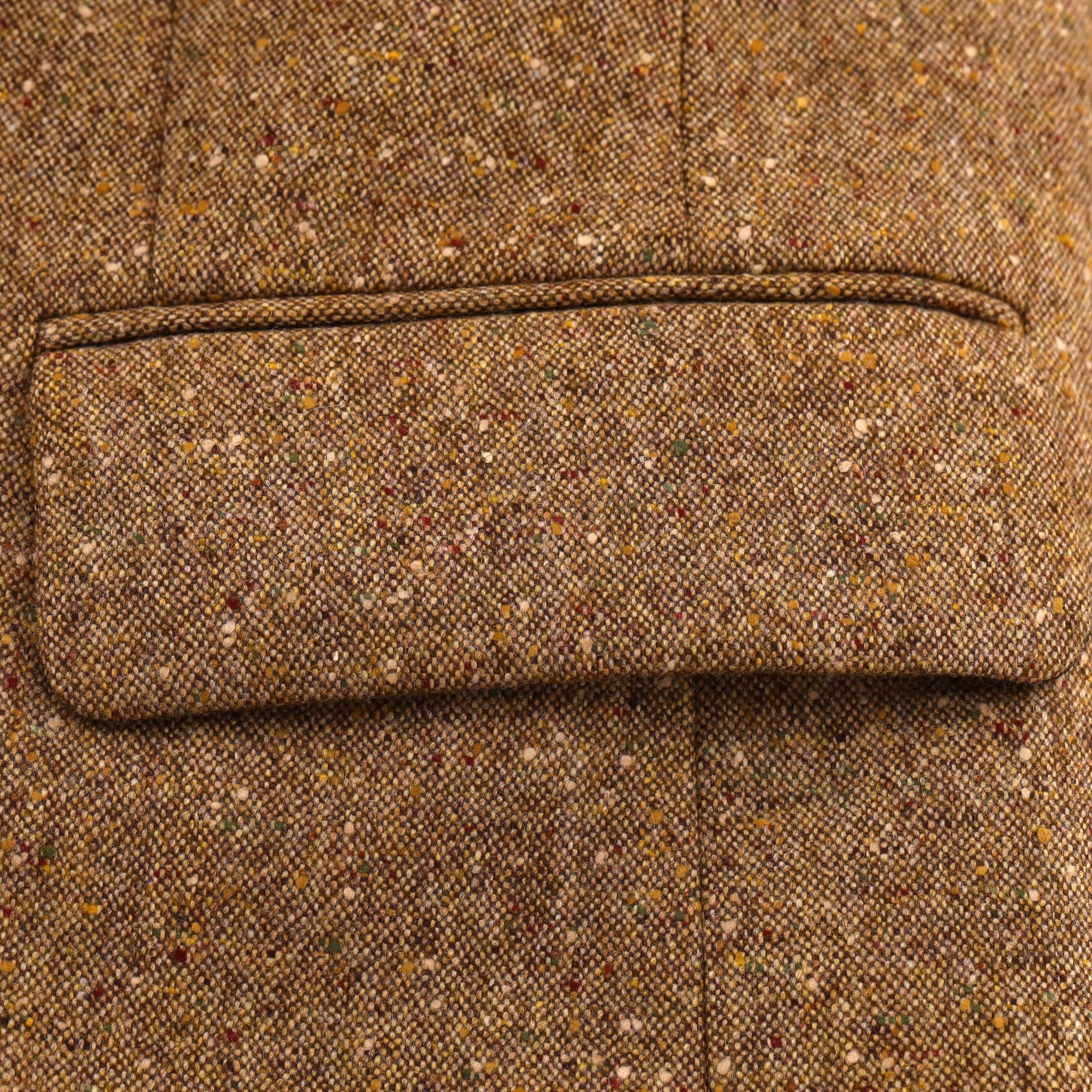 Petar Petrov Blazer en laine tweed à simple boutonnage en vente 1