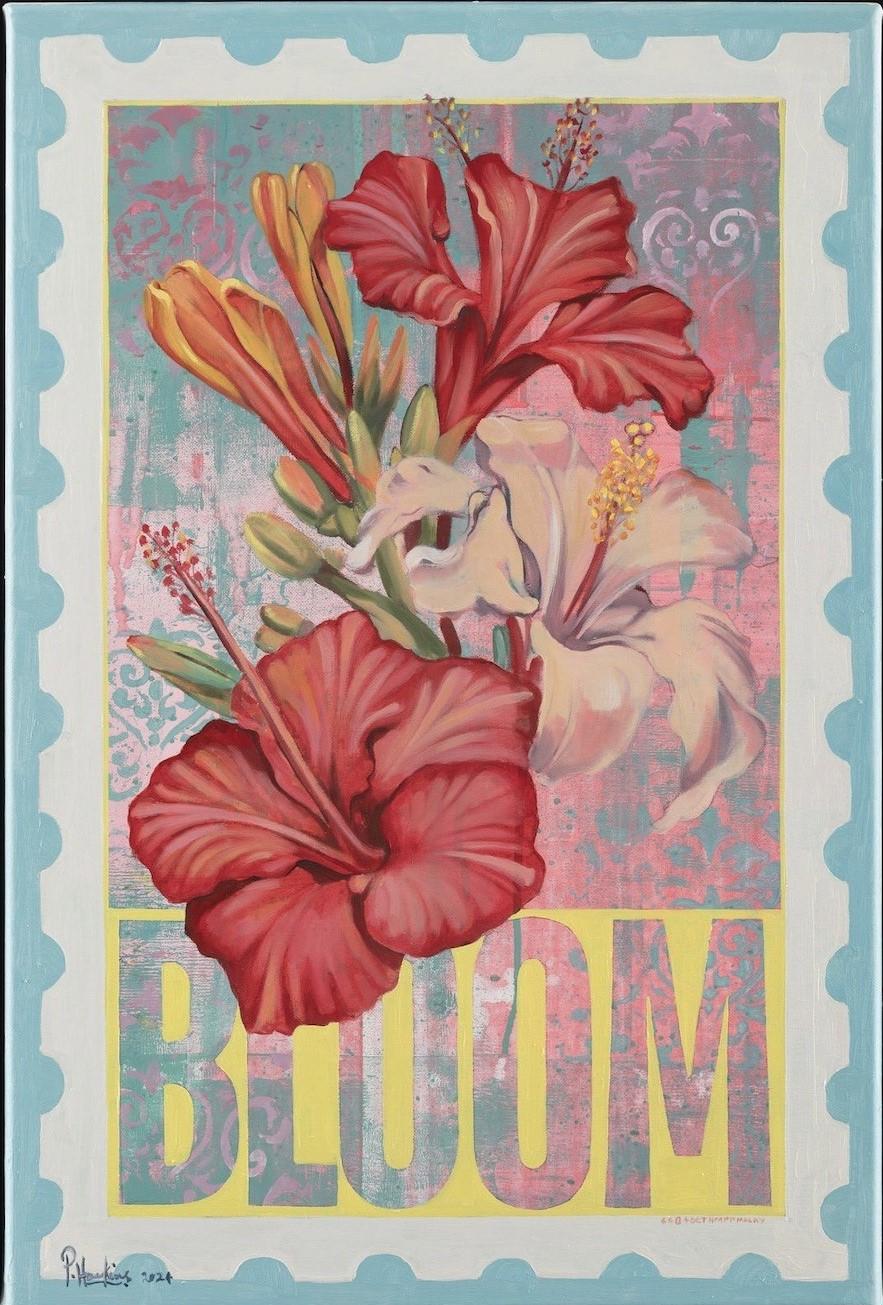 BLOOM - Painting by Pete Hawkins