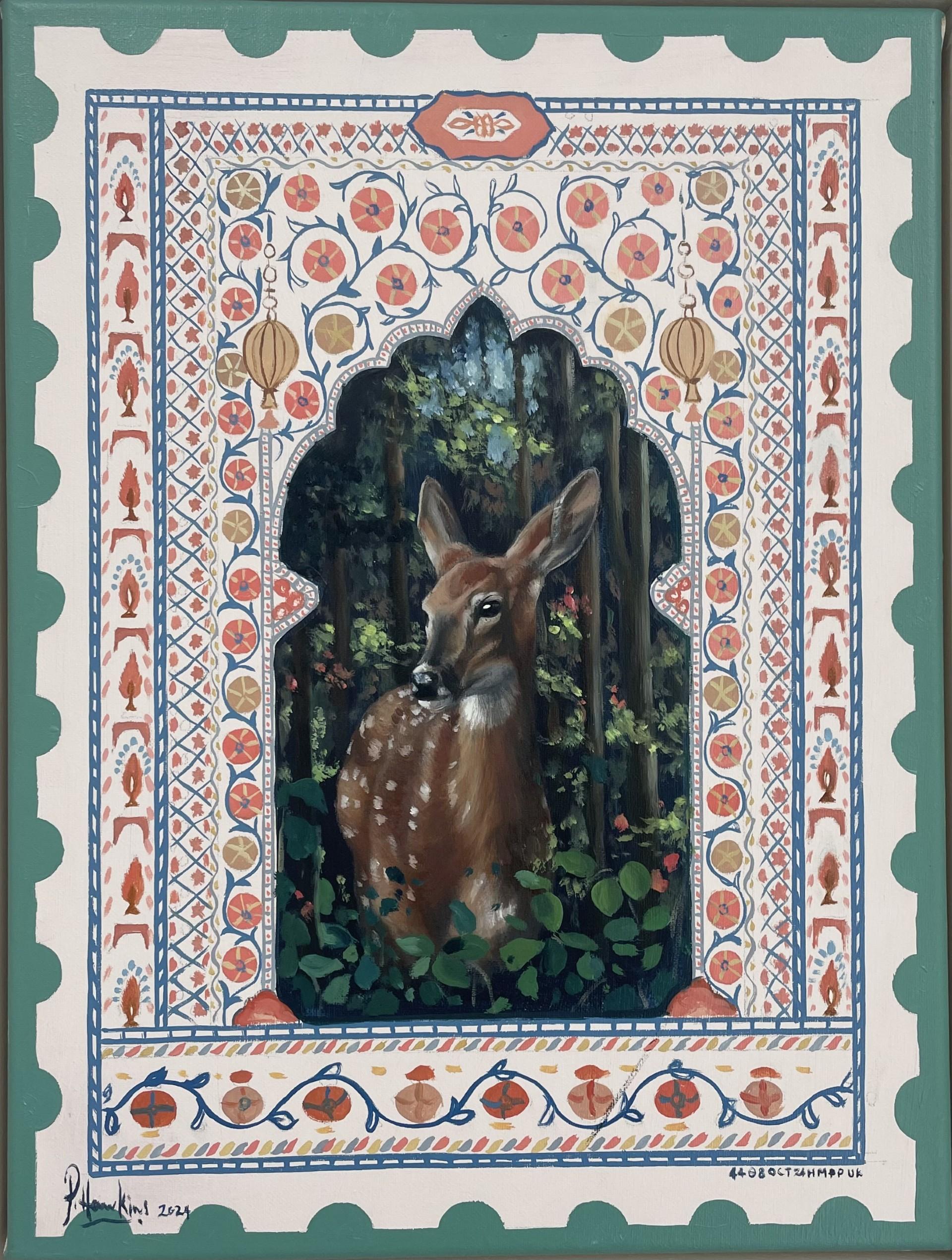 Pete Hawkins Animal Painting – FAWN