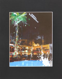 Roosevelt Nightswim - Fotografia di natura morta intrisa di colore, opera d'arte a tecnica mista