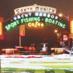 SPIN Santa Monica - Color Drenched Landscape Photography Mixed Media Artwork