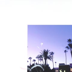 The Beverly Hills - Original Landscape Photography Mixed Media Artwork on Paper